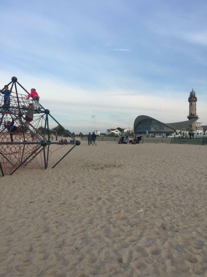 Ferienwohnung In Warnemuende, Friedrich-Franz-Strasse 11 Rostock Dış mekan fotoğraf