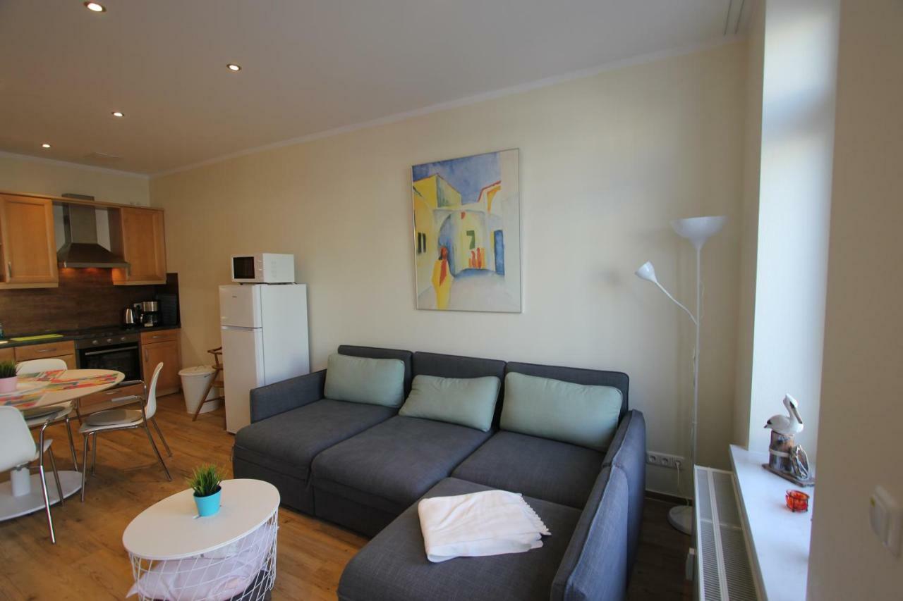 Ferienwohnung In Warnemuende, Friedrich-Franz-Strasse 11 Rostock Dış mekan fotoğraf