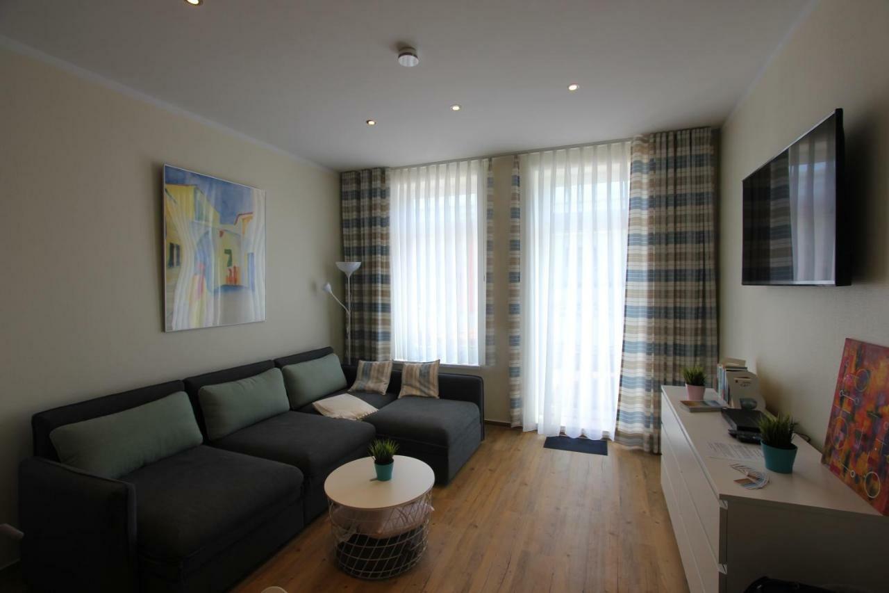 Ferienwohnung In Warnemuende, Friedrich-Franz-Strasse 11 Rostock Dış mekan fotoğraf