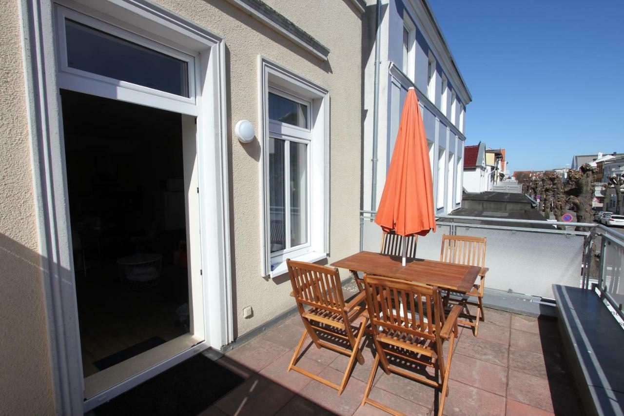 Ferienwohnung In Warnemuende, Friedrich-Franz-Strasse 11 Rostock Dış mekan fotoğraf