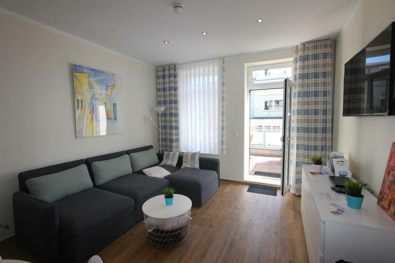 Ferienwohnung In Warnemuende, Friedrich-Franz-Strasse 11 Rostock Dış mekan fotoğraf